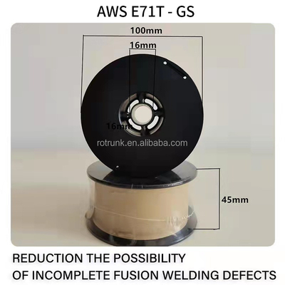 0.8mm/1.0mm/1.2mm Spezifikationen Selbstschirmdraht mit Flusskern für das MIG-Schweißen