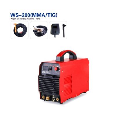 220V 6,3KVA Souer Inverter Tig MMA Schweißmaschine WS 200 Gleichstrommotor IP21S Schutzniveau