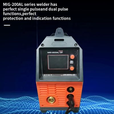 MIG/TIG Schweißmaschine Andeli Inverter IP21S beliebtes LCD IGBT Aluminium 60% Nennlastzyklus 8KVA