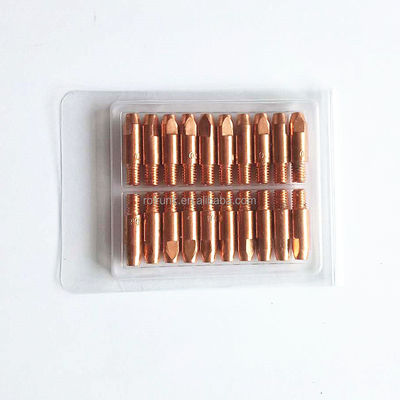 1.0 mm Kupferkontaktspitze für Binzel Typ 24KD CO2 MIG Torch Nozzle Protector enthalten