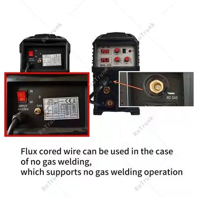 Multifunktionsumrichter 3-in-1 IGBT MIG-Schweißmaschine CO2 MIG250 für Edelstahl