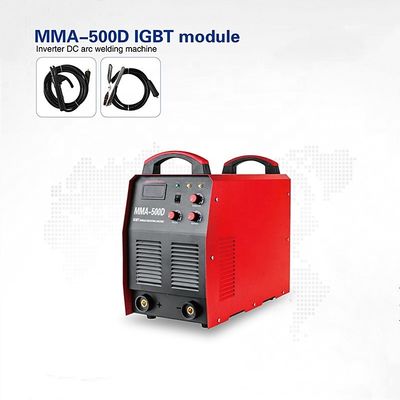 Leicht zu bedienende 500Amp IGBT-Inverter-Bogenschweißmaschine mit Isolationsklasse 0.92