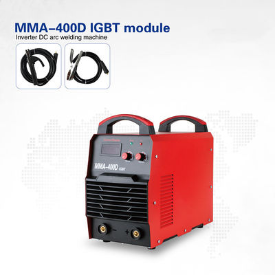 Inverter-Bogen-Schweißmaschine MMA-400D 400amp IGBT Industrie-Bogen-Schweißer Gleichstrommotor 25KG