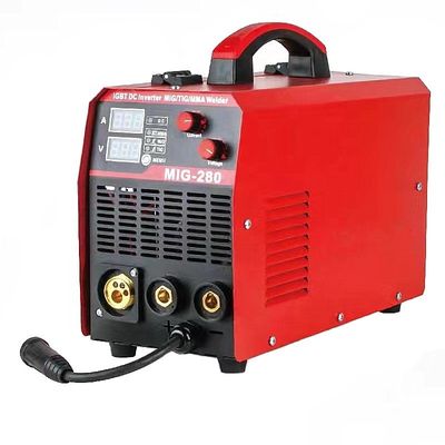 MIG280 ARC Schweißmaschine Mig Schweißmaschine Multifunktion IGBT 4in1 INVERTER 50/60HZ IP21S
