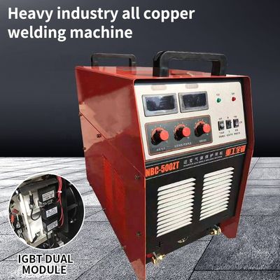 500 Ampere NBC-500ZT Industrie Mig Schweißmaschine Dual Module Dual Call Kupfer Reaktanz