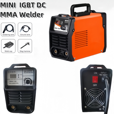 Portable Mini IGBT DC MMA-Schweißer mit 120 A Nennstrom und AC220V Eingangsspannung