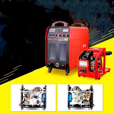 50 KG Schwerlast 380V MIG/MMA Dual-Purpose-Schweißer NBC-500 WeldMaster mit Drahtzufuhr