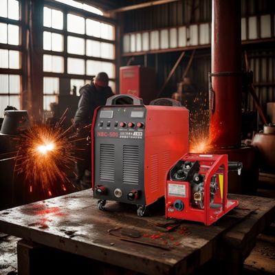 50 KG Schwerlast 380V MIG/MMA Dual-Purpose-Schweißer NBC-500 WeldMaster mit Drahtzufuhr