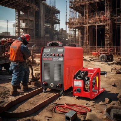 50 KG Schwerlast 380V MIG/MMA Dual-Purpose-Schweißer NBC-500 WeldMaster mit Drahtzufuhr