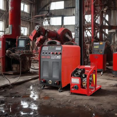 50 KG Schwerlast 380V MIG/MMA Dual-Purpose-Schweißer NBC-500 WeldMaster mit Drahtzufuhr
