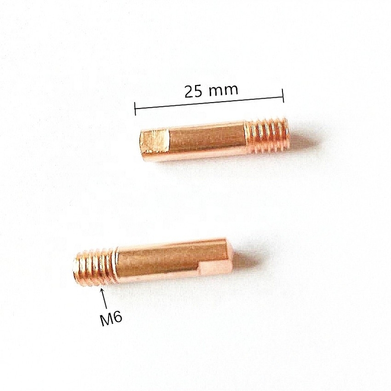 Binzel 15AK CO2 MIG Torch 0,8 mm Kupferkontaktspitze für langlebige Schweißleistung