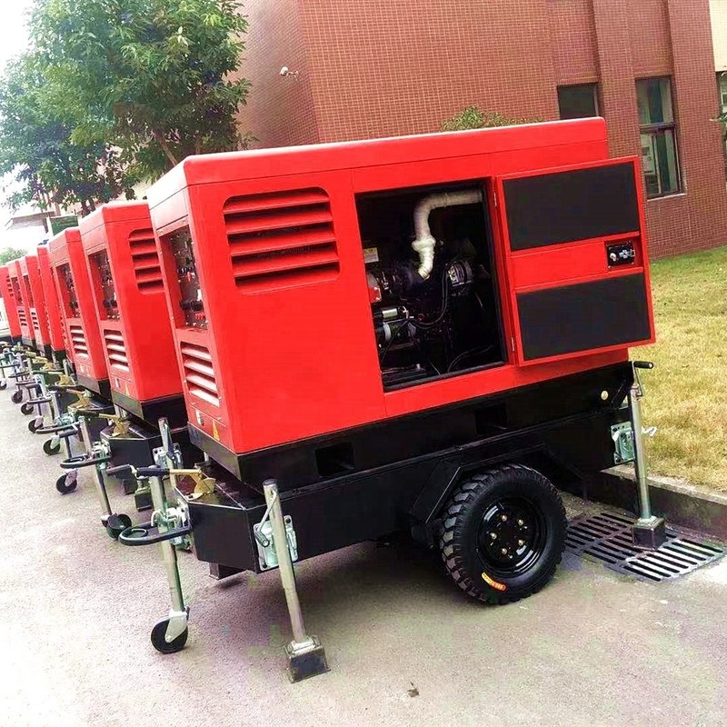 500A Diesel-Schweißgenerator mit 80L Tankkapazität und RZDH500A 4-Zylinder-Motor