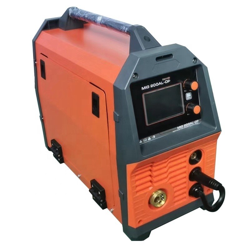 230 V Digitale Doppelpulsmaschine NBM 220A IGBT-Inverter MIG-Schweißmaschine für MMA und MIG