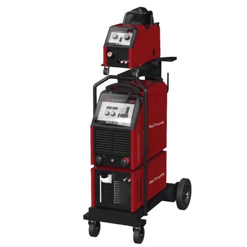 OEM-Schweißer MIG-500DP-Schweißmaschine mit Doppelimpuls MIG mit Drahtversorgungsgeschwindigkeit 22 m/min